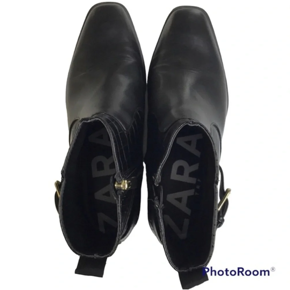 Zara Boots Black Women’s Size‎ 36